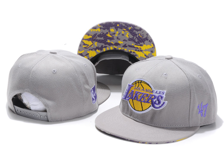 NBA Los Angeles Lakers 47B Snapback Hat #05